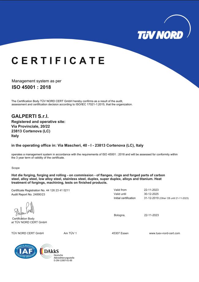 ISO 45001:2018